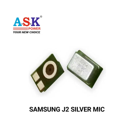 SAMSUNG J2 Silver OG MIC