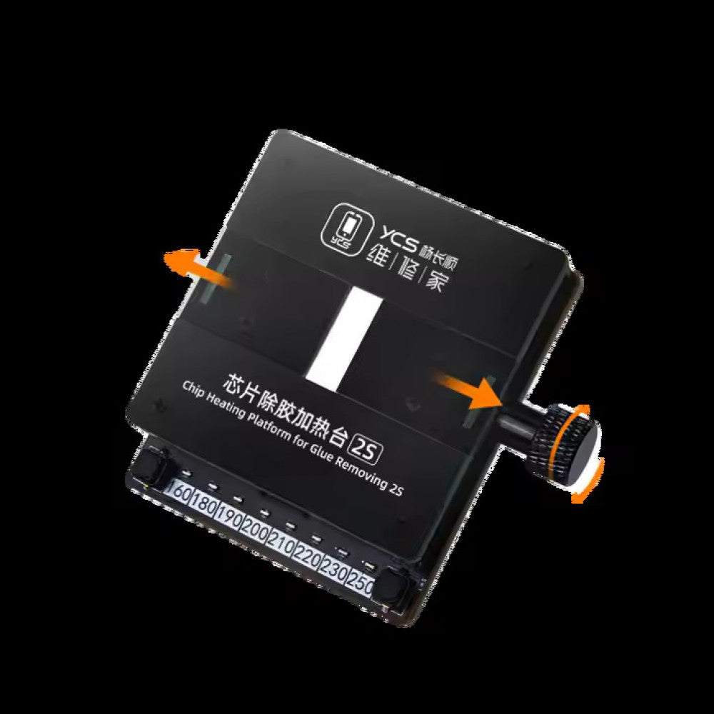 YCS 2S CPU Heating Platform Magical Degumming Station for Cell Phone IC CPU Heating Glue Removal Solder Removal BGA Reball Tools