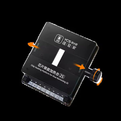 YCS 2S CPU Heating Platform Magical Degumming Station for Cell Phone IC CPU Heating Glue Removal Solder Removal BGA Reball Tools
