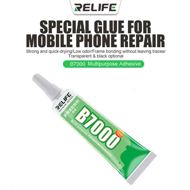 RELIFE 50ml B7000 Multi-purpose Adhesive for LCD Glass Frames Transparent