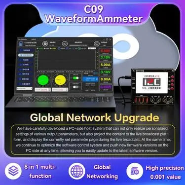 I2C C09 Digital Waveform Voltage Meter – Model Host for Precision Testing