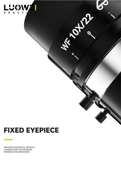 LUOWEI LW-TR01-B3TV 7-50X Geek Future Series Trinocular HD Microscope