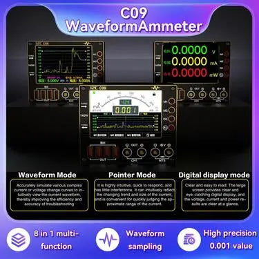 I2C C09 Digital Waveform Voltage Meter – Model Host for Precision Testing
