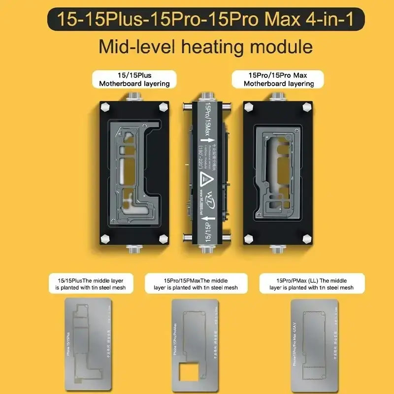 Wylie WL HT007 Intelligent Mainboard Layered Soldering Station Preheater for iPhone X to 16 Pro Max