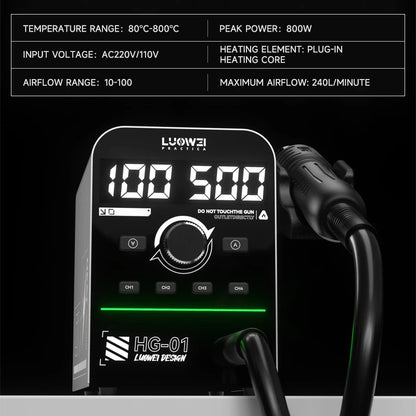 Luowei HG-01 800W Intelligent Hot Air Gun BGA rework station