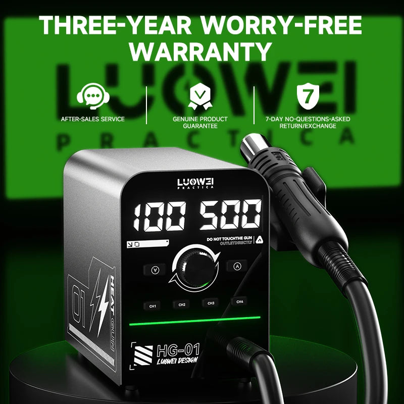 Luowei HG-01 800W Intelligent Hot Air Gun BGA rework station
