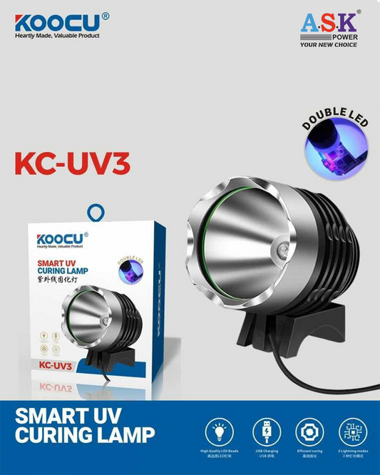 Koocu KC-UV3 Smart Dual-core UV Curing Lamp