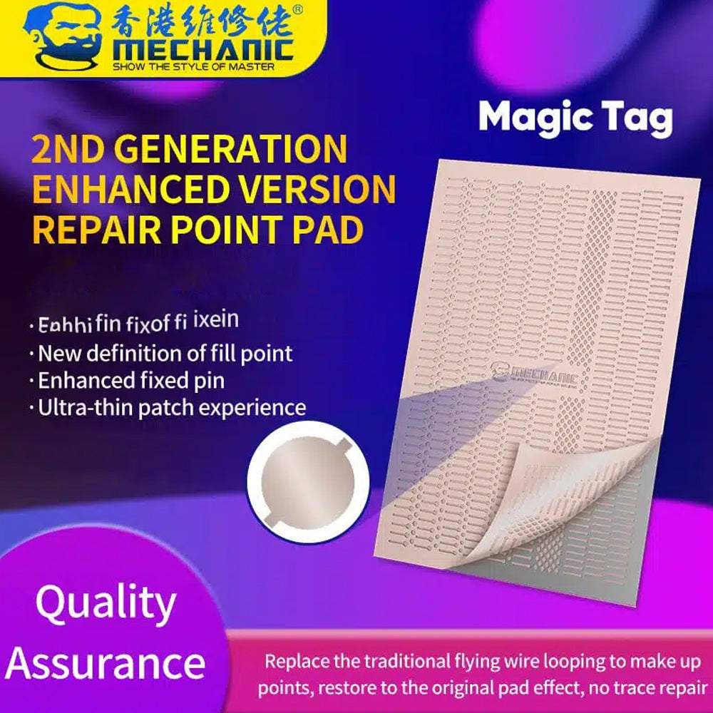 MECHANIC solder pieces for repair welding Magic Tag