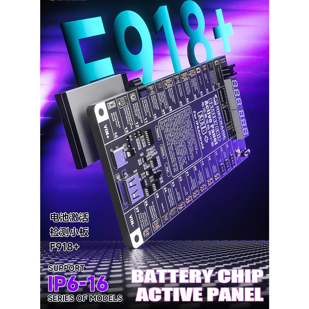 Mechanic F918+ Regulated Output Battery Activation Board for iPhone 6 to 16PM & Android
