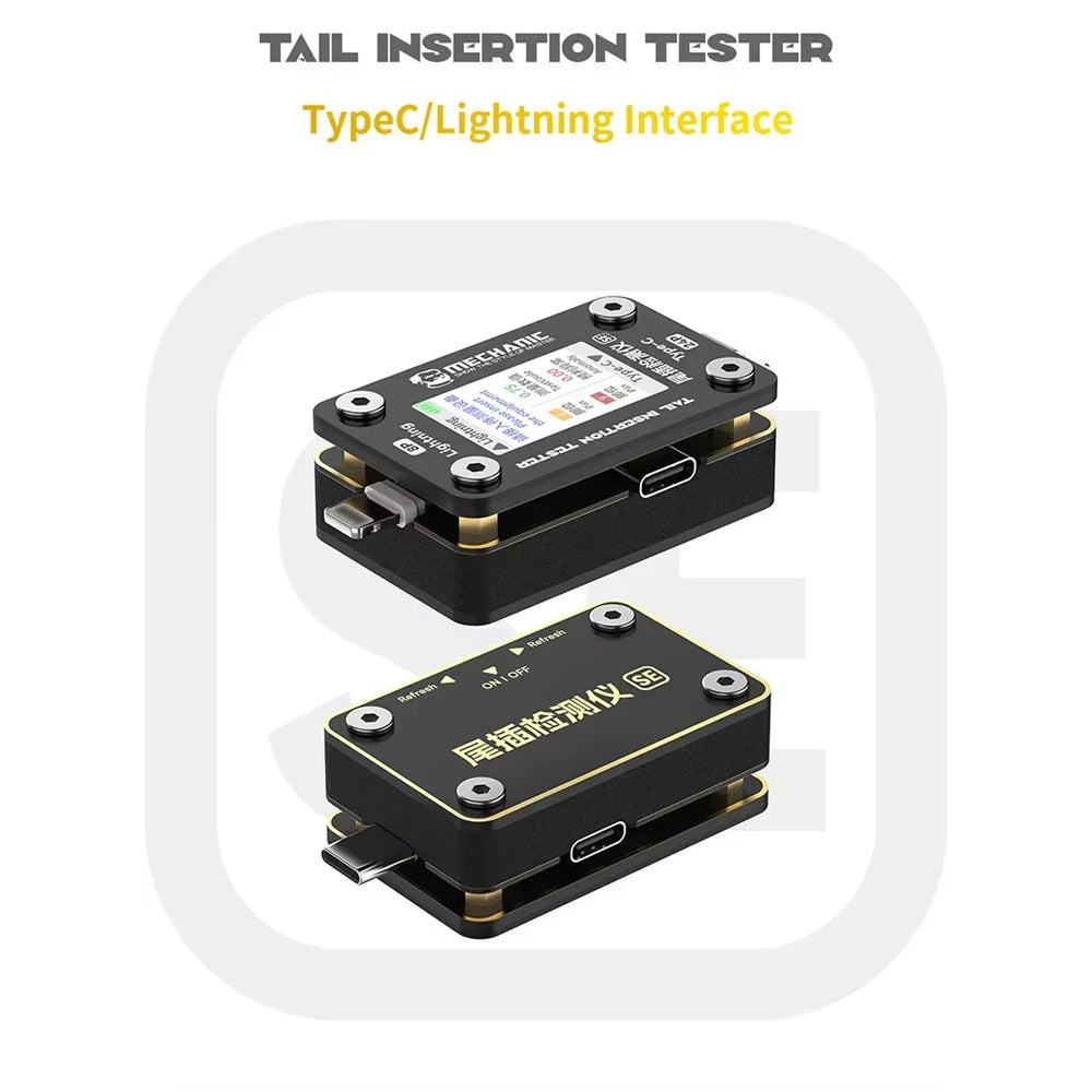 Mechanic T-824 SE Type-C to Lightning High Precision Digital Display Tail Insertion Tester