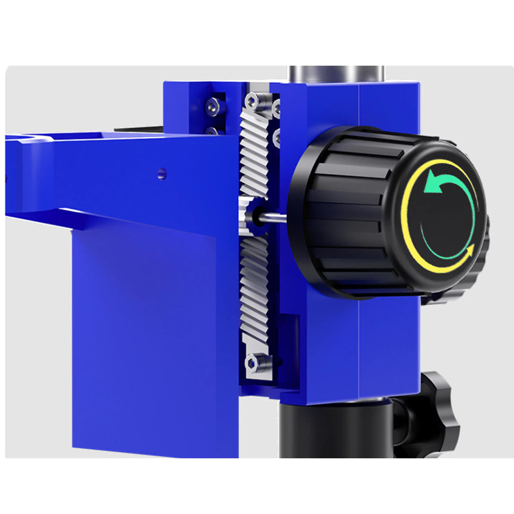 MASTERGO MG7050T-B11 (1:7.1 high zoom ratio-3D Continuous Zoom) 7X~50X trinocular Stereo Microscope