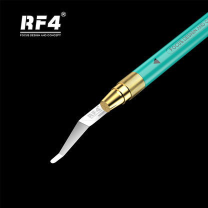 RF4 RF-KB11 3D TIN SCRAPING BLADE AND ANTI-STATIC GLUE REMOVAL BRUSH SET