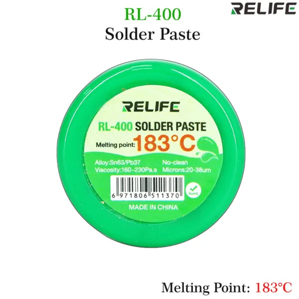 Relife RL-400 Solder PPD Paste 183°C (16 Gram)