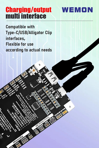 WEMON BC27 PRO Battery Activation Detection Board for IPhone 6-17 & 400+ Android