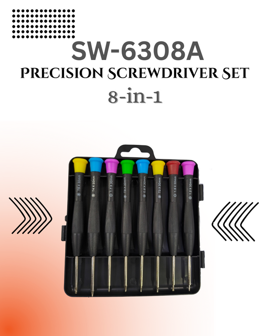 SW-6308A 8-in-1 Precision Screwdriver Set